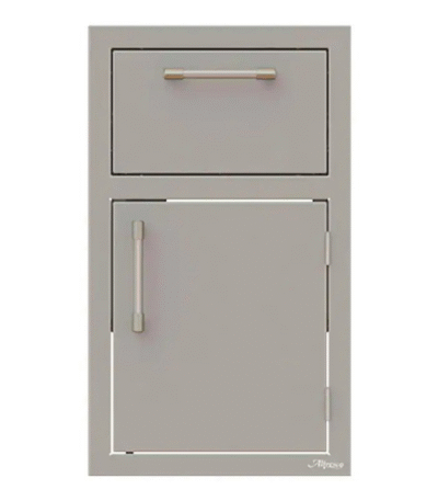Alfresco 17-Inch Drawer & Door Combo - AXE-DDR-L/R-SC
