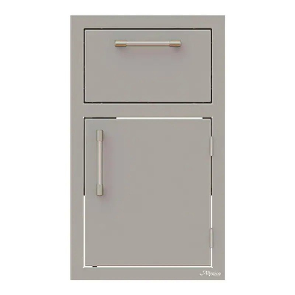 Alfresco 17-Inch Paper Towel Holder & Door Combo - AXE-DTH-L/R-SC