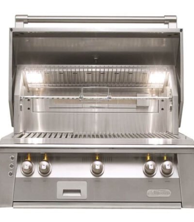 Alfresco ALXE 36-Inch Built-In Gas Grill with Rotisserie - ALXE-36-NG/LP