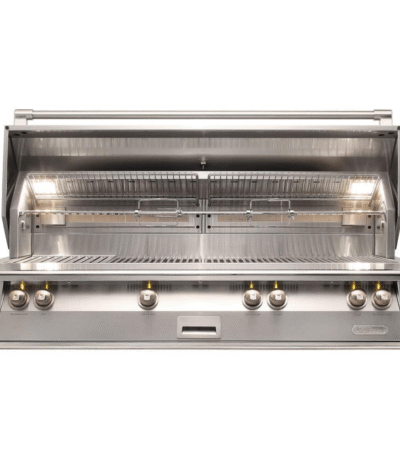 Alfresco ALXE 56-Inch Built-In Gas All Grill with Sear Zone Burner & Rotisserie - ALXE-56BFG-NG/LP