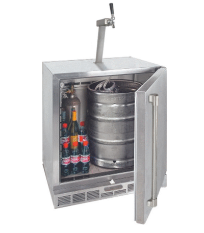 Alfresco Kegerator Kit for 7.25 Cu. Ft Single Door Refrigerator & Kegerator - AKK