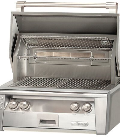 Alfresco ALXE 30-Inch Built-In Gas Grill with Sear Zone Burner & Rotisserie - ALXE-30SZ-NG/LP